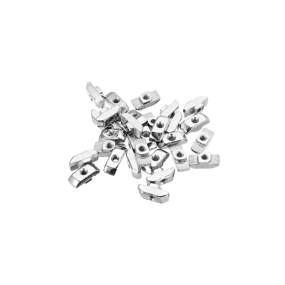 30pcs M4 Hammer Nut Aluminum Connector T Fastener Sliding Nut