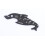 (Black) Multi-function Box Opener Cutter Sharks Mini Portable EDC Tool Outdoor Camping 1