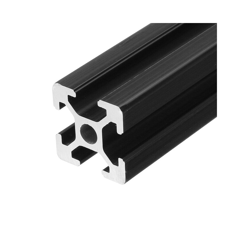 500mm Length Black Anodized 2020 T-Slot Aluminum Profiles Extrusion Frame For CNC