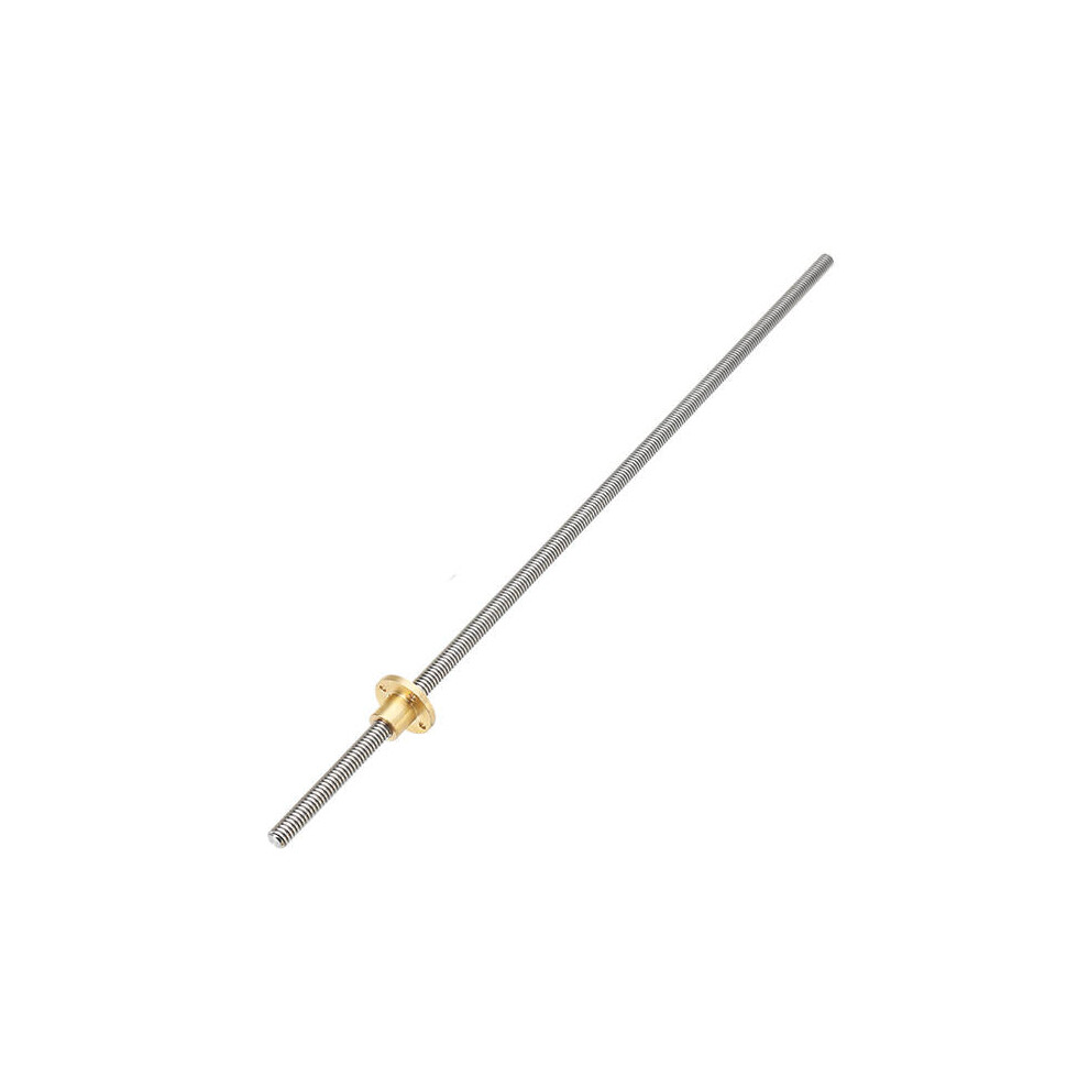 T10 Trapezoidal Lead Screw 500Mm With Brass Nut 9078193526066