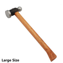 (69*252mm) Round-headed Hammer Gold-making Tools Decoration Tools Texturing Jeweler Forming Hammer Silversmith Chasing Metal Repousse
