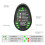 (EU plug) RCD Electric Socket Tester Automatic Neutral Live Earth Wire Testing Circuit Polarity Detector Wall 7