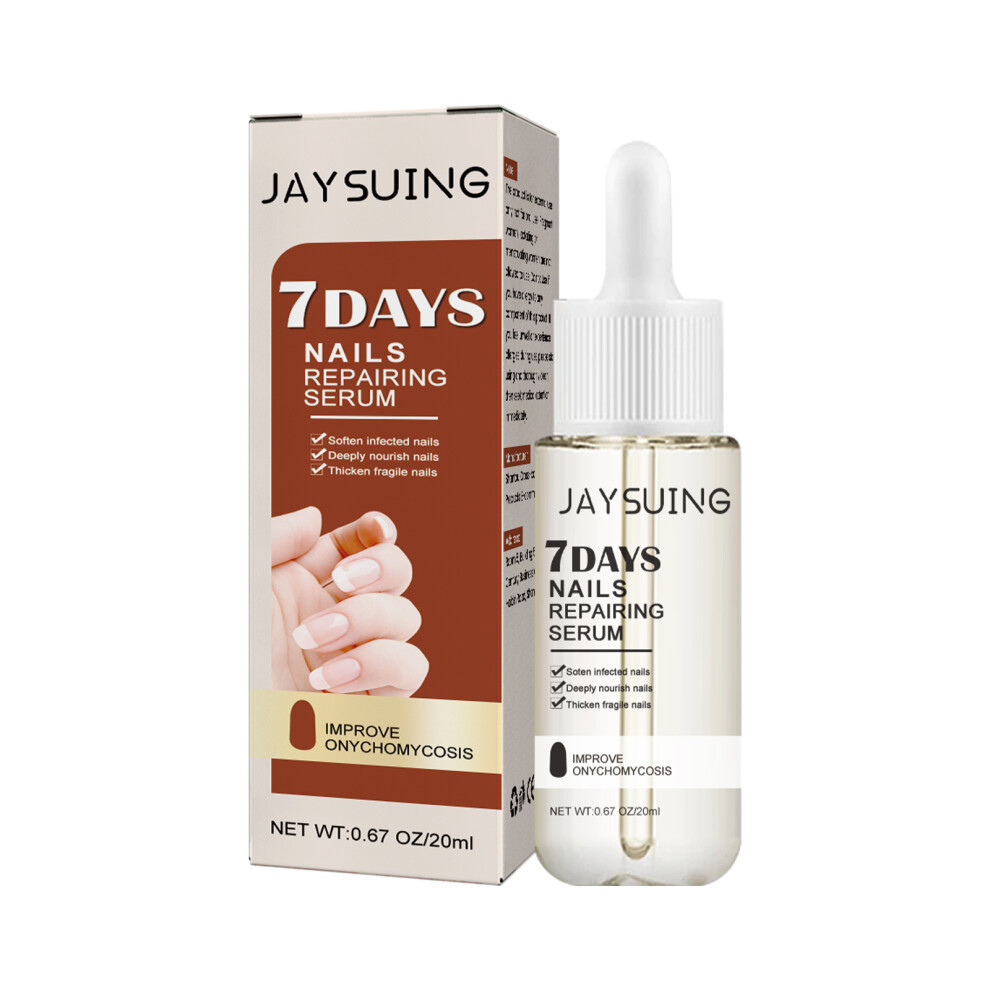 Grey Jaysuing 7 Day Nail Care Essence Nail, Hand, Foot And Nail Nourishing Cleansing Essence