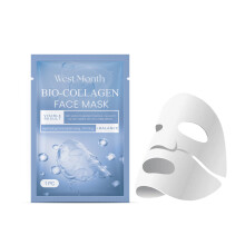 West&Month Bio Collagen Real Deep Mask, Deep Hydrating Elastic Firming Skin Brightening Skin Hydrating Mask