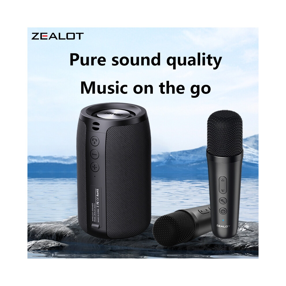 (Zealot S32m Hei, Speaker) S32m 10W Portable Wireless Speaker With Built-In Microphone, 1800Mah Battery For Up To 10 Hours Playtime. 9008532403864