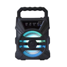 (B) 500mAh Speaker Sound box Soundbar Portable Bluetooth Speaker TF Udisk Outdoor Bass Soundpeats With Microphone