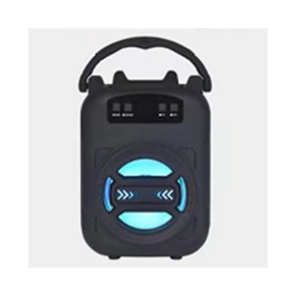 (Black) 500Mah Speaker Sound Box Soundbar Portable Bluetooth Speaker Tf Udisk Outdoor Bass Soundpeats With Microphone Black 9008532407039