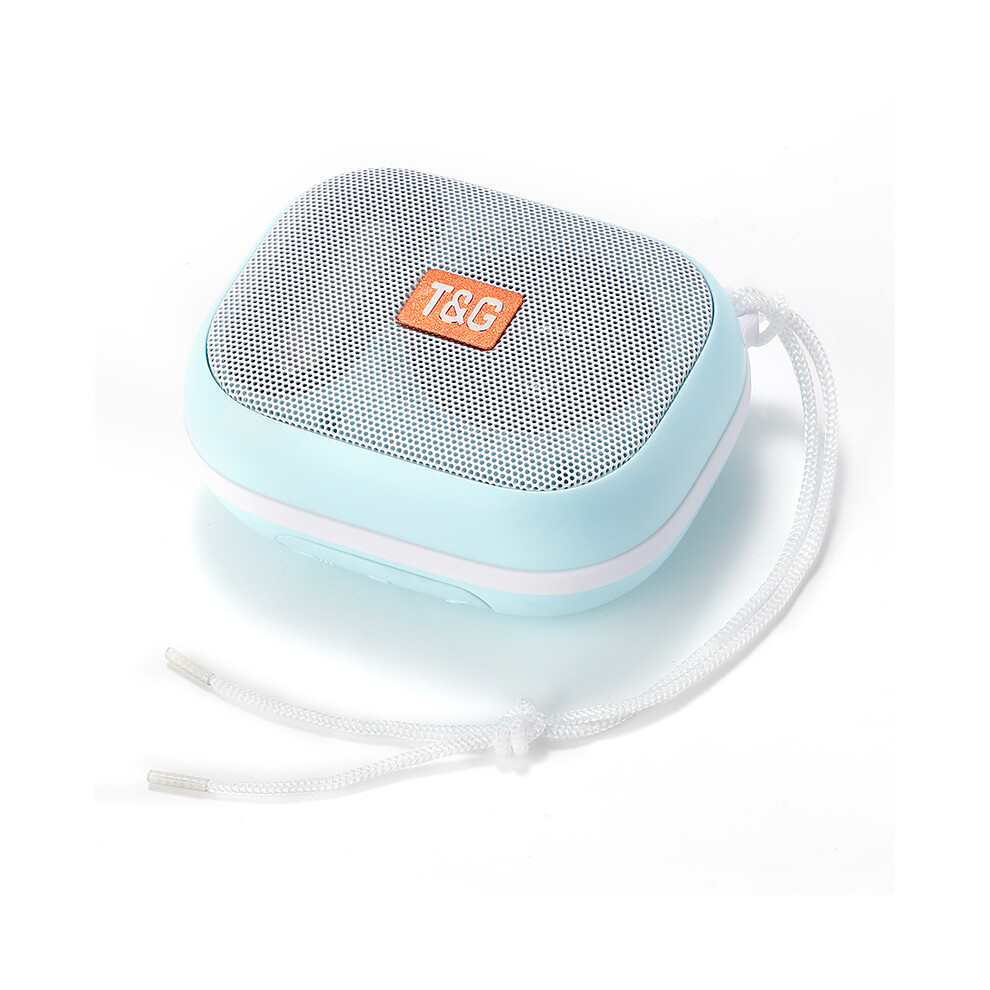 (Blue) Wireless Tooth Speaker Outdoor Portable Ipx7 Waterproof Tws Interconnection Speakers 360 Surround Blue 9008532404984