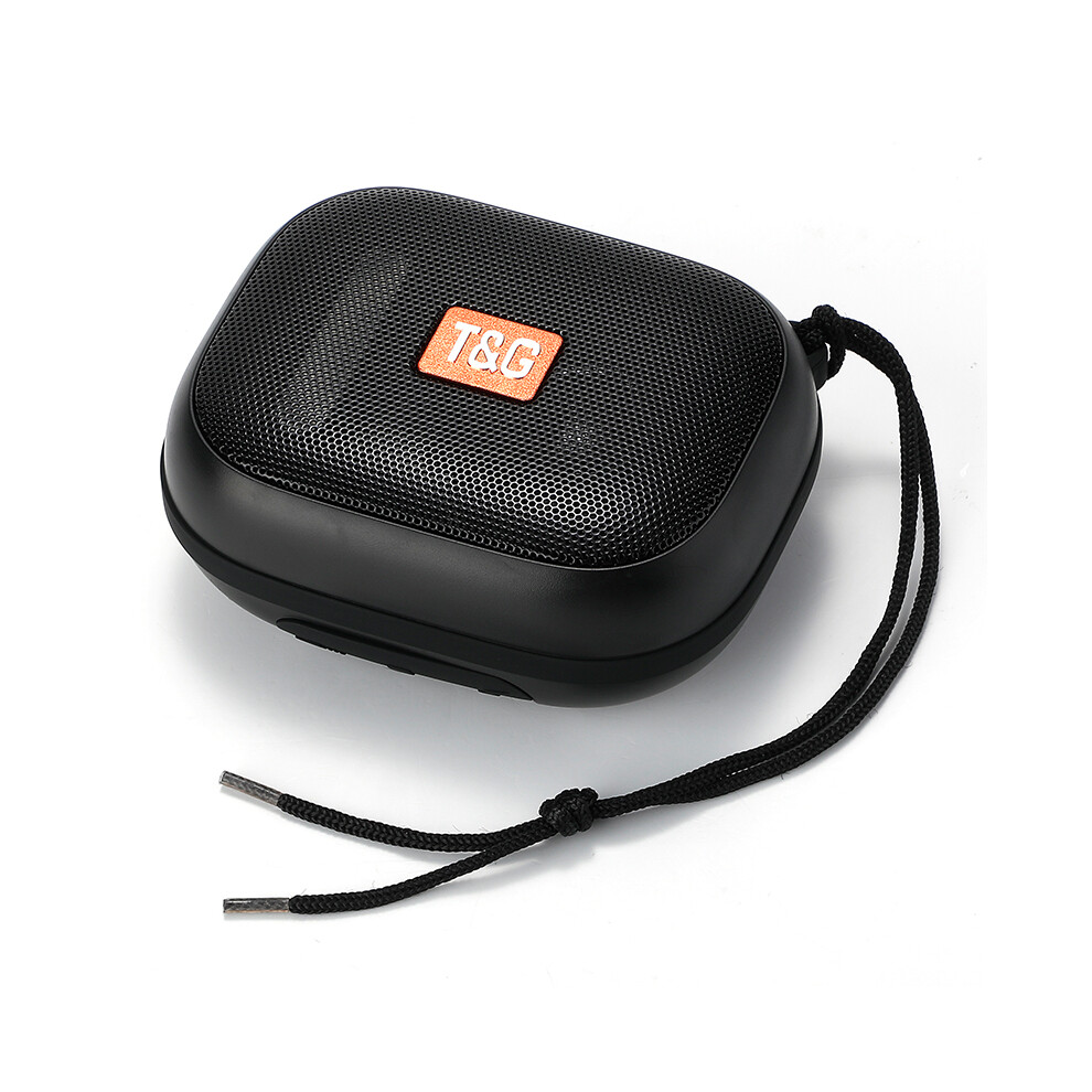 (Black) Wireless Bluetooth Speaker Outdoor Portable Ipx7 Waterproof Tws Interconnection Speakers 360 Surround Black 9008532404991