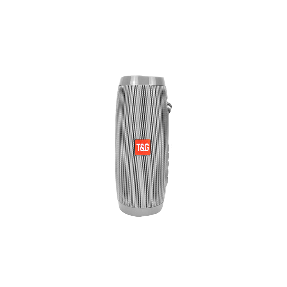 (Tg-157-) Led Portable Bluetooth Speaker Wireless Subwoofer Dual Bass Column Boombox Bt Aux Tf Music Play For Gray 9008532405899