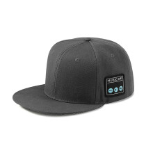 (GRAY) Hat with Bluetooth Speaker Wireless Smart Loudspeaker Cap Adjustable Speakers Hat For Outdoor Sport