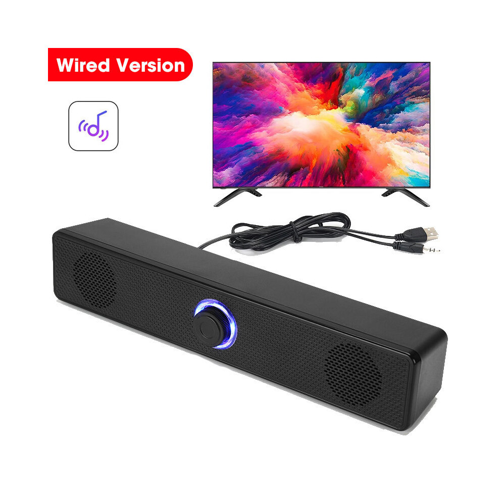 (Wired Version) Bluetooth 4D Surround Speaker Home Theater Sound System Computer Soundbar For Tv Subwoofer Wired Stereo 9008532406964