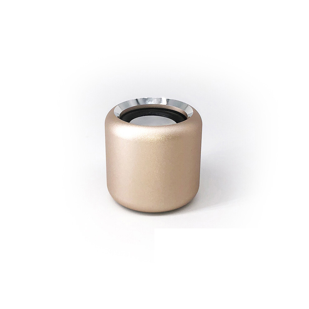 (Gold) M6 Mini Bluetooth Speaker Wireless Portable Dual Pairing Stereo Sound Tws Built-In Microphone For Desktop Gold 9008532407206