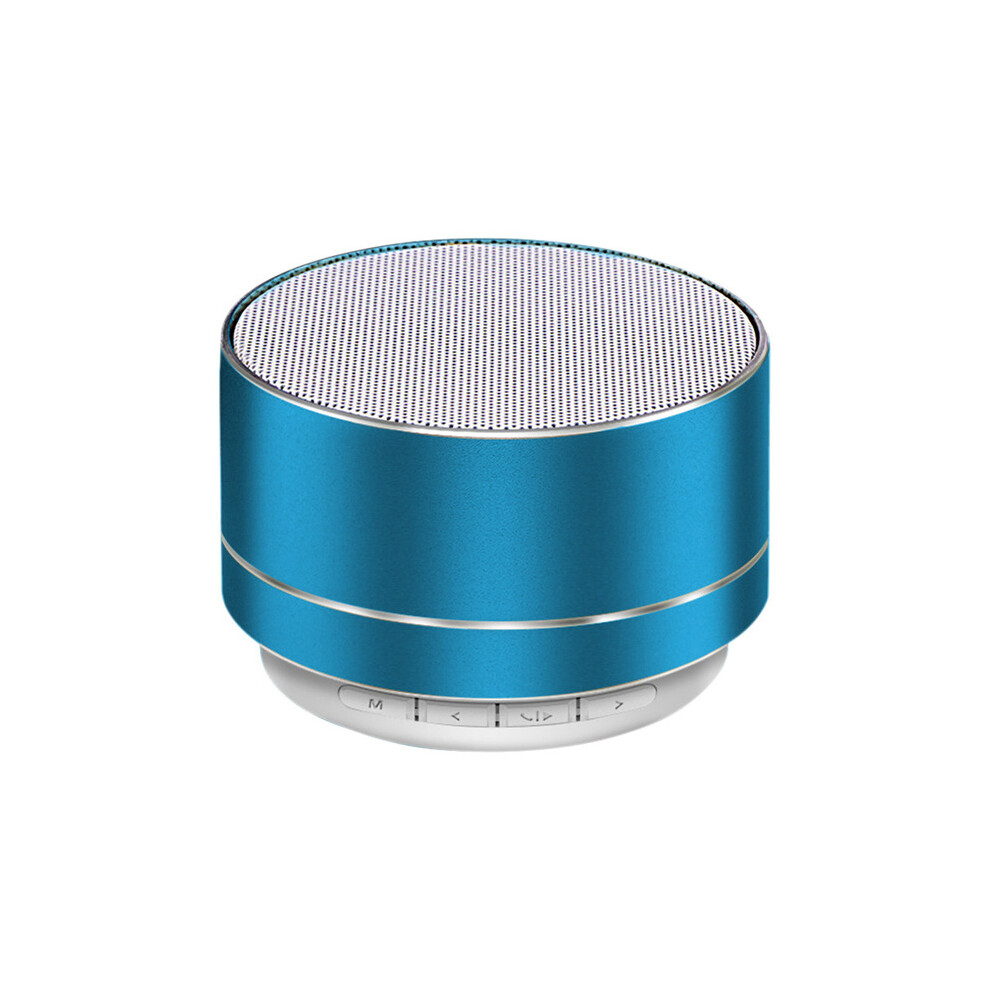 (Blue) A10 Mini Tooth Speaker Portable Wireless Subwoofer Stereo Music Player Led Loudspeaker Support Handsfree Blue 9008532408098