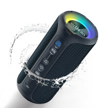 (black) Ortizan Bluetooth Speakers 40W Enhanced Bass Portable Outdoor Wireless Speaker 30Hrs IP7 Waterproof