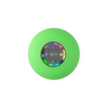 (green) Mini Bluetooth Speaker Waterproof Bathroom Audio Wireless Shower Speakers RGB Light for Phone Soundbar