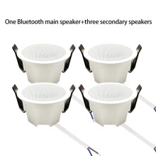 (1 BT and 3 Deputy, Speaker) 2 inch mini home audio Bluetooth Ceiling Speaker Stereo sound Indoor music speakers High Quality Sound