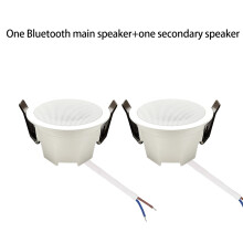 (1 BT and 1 Deputy, Speaker) 2 inch mini home audio Bluetooth Ceiling Speaker Stereo sound Indoor music speakers High Quality Sound