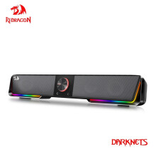 REDRAGON GS570 Darknets Support Bluetooth Wireless aux 3.5 surround RGB speakers column sound bar for