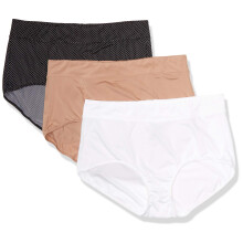 Warner noi Blissful Benefits No Muffin 3 Pack rvidnadrg alsnemu Tw/Ta/Ub s Tw Pin Dot X-Large US