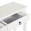 Homcom HOMCOM Console Table Sofa Side Desk with Storage Shelves Drawers for Entryway 7