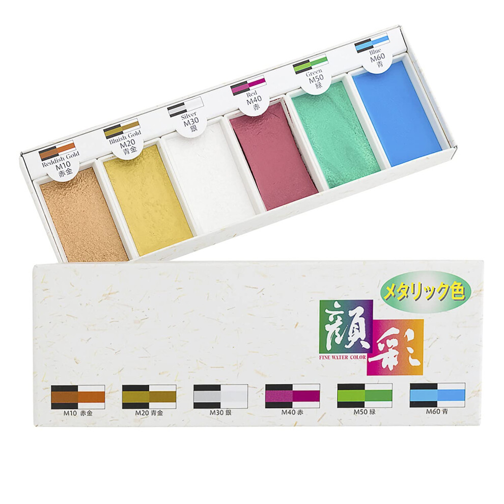 Sumikundo 15500 - Set Di Colori Metallizzati, 6 Colori-image