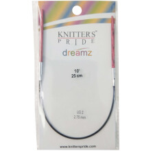 Knitter's Pride Dreamz pevn kruhov jehly 10"""" - velikost 2/2,75 mm