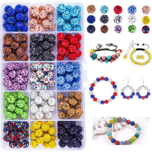 Colle 418pcs sten smykker, der fremstiller kit krystalsten armbånd, der fremstiller kit krystal natursten helende perler til smykker, der fremsti
