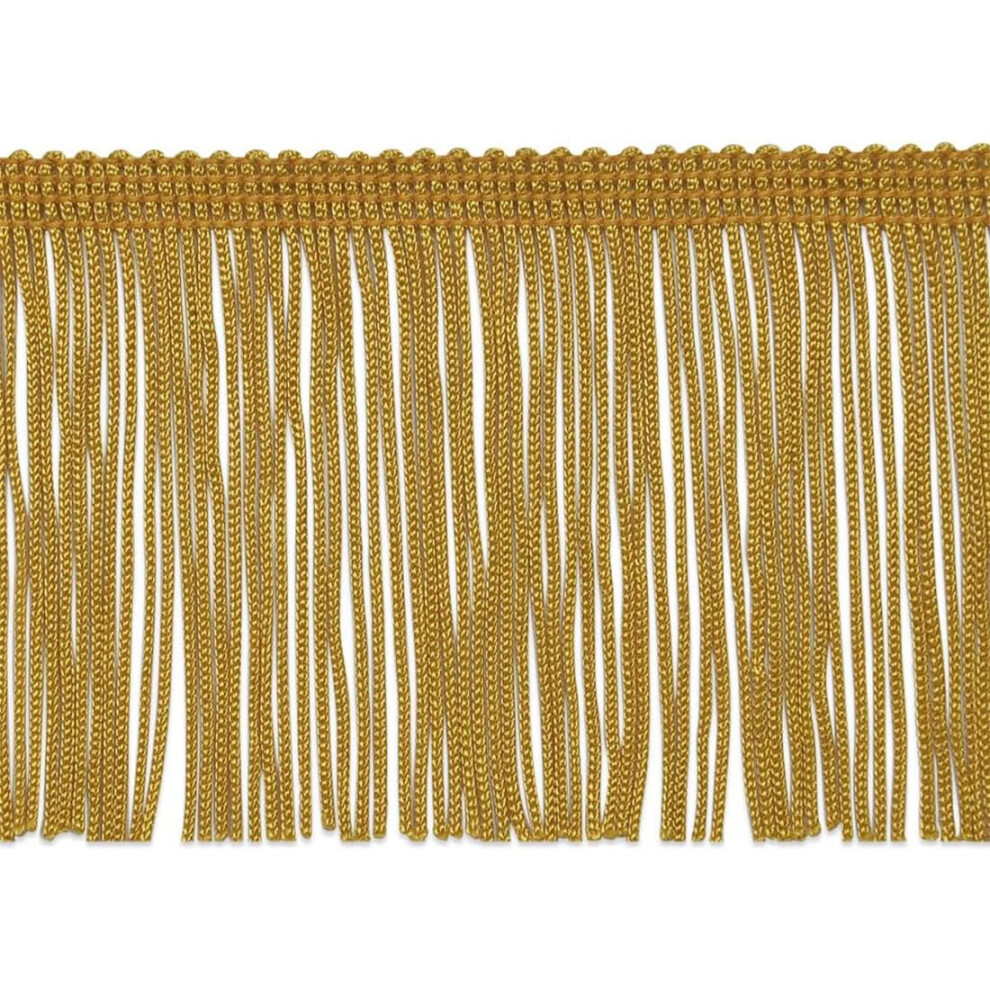 Randen per meter 3"" Chainette Fringe-rand | Goud | (10 meter afgesneden)
