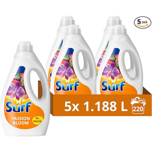 Surf Surf Passion Bloom Laundry Washing Liquid 220 washes with a joy 2