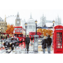 Kit de punto de cruz contado Lucas-S London