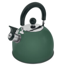 Milestone Camping 2L Stainless Steel Whistling Kettle