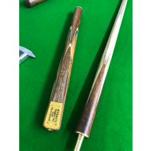 3/4 Handmade 57 Inch Snooker Cue Ash Shaft / Rosewood Butt - 9.5mm tip