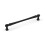 160mm Matt Black Cabinet Handle T-Bar Slim Broad Square Kitchen 1