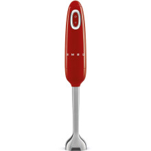 Mixeur à main SMEG HBF11 RDEU - Rouge - 700 Watts - Fonction turbo - Variateur de vitesse