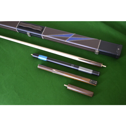 57" Handmade 3/4 Snooker Cue Set With Stunning Case + Extensions 1