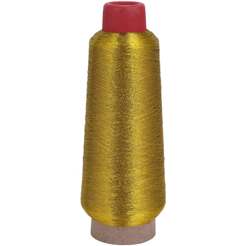 Computer - Embroidery Threads 3000M Sewing Thread Line Textile Metallic Yarn Woven Golden