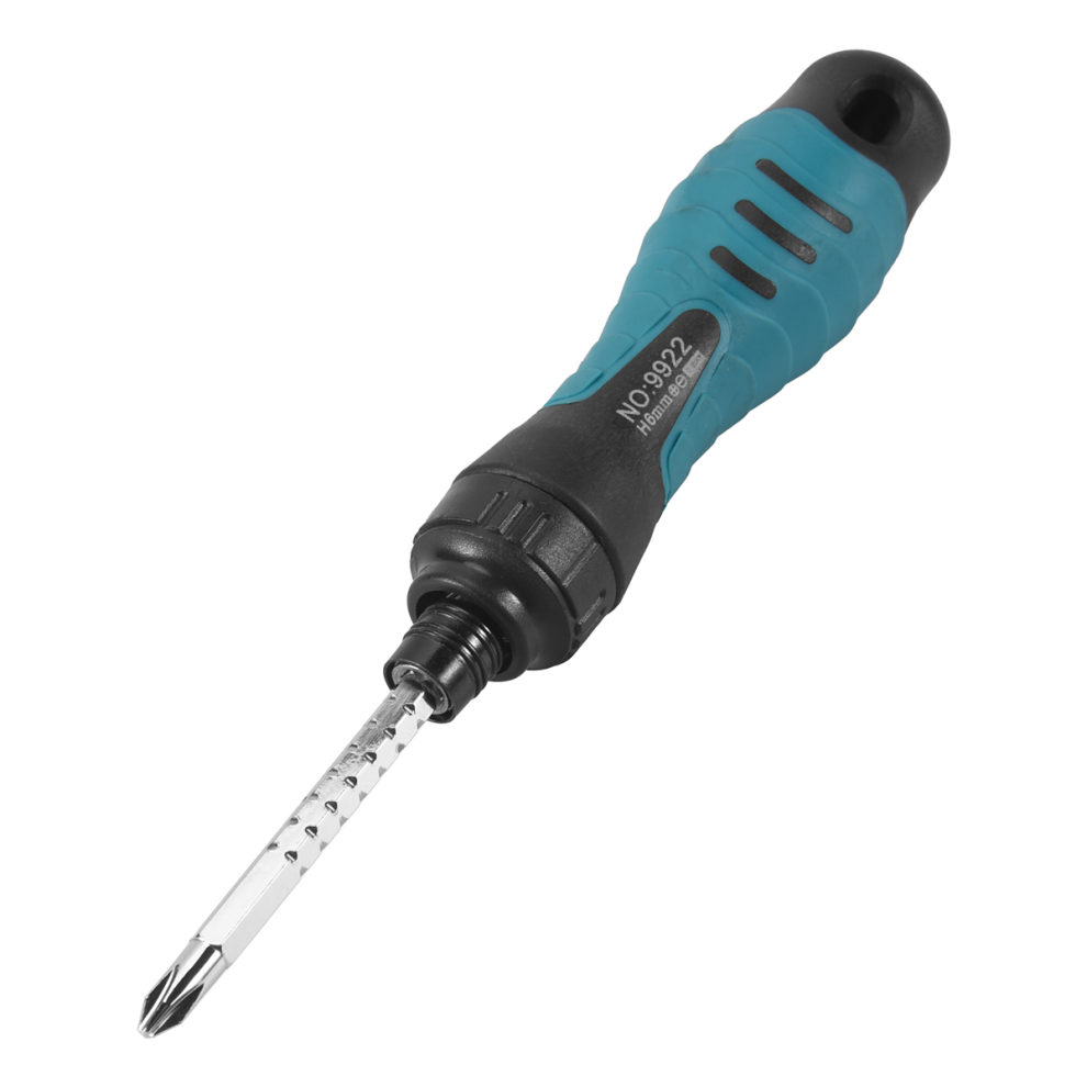 2In1 Precision Adjustable Ratchet Screwdriver Set Two-Way Slotted Magnetic Bits 4852394653050