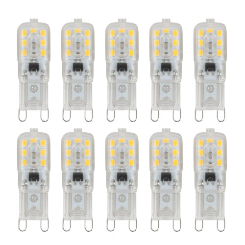 10 X G9 5W LED Dimmable Capsule Bulb Replace Light Lamps AC220-240V, Ζεστό λευκό 1
