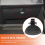 Black For C4 Handle Glove Box Compartment Glovebox Repair Fix 5