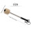 τμχ Bass Drum Mallet Felt Percussion Mallets Timpani Sticks με λαβή από ανοξείδωτο ατσάλι, λευκό 8