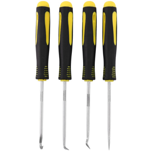 4 PCS Scraper Hook Tool Set Oil Seal Puller Rubber O-Ring Screwdriver Hand DIY Tools Remover