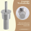 Home Brewing Inline Oxygenation Diffusion Stone Aeration 1/2 Npt Carbonation 10