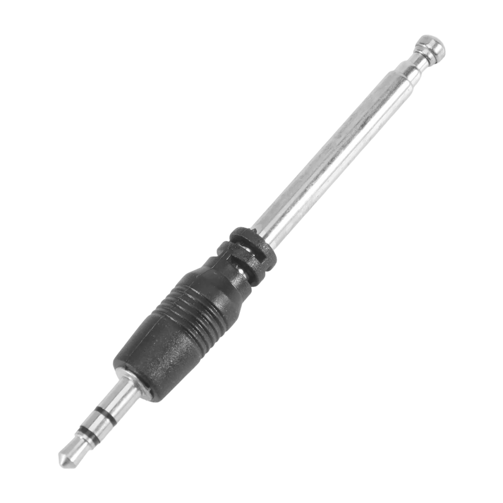 Radio Antenna 3.5Mm 4 Sections Telescopic Fm For Mobile Cell Phone Mp3 Mp4 Audio Equipment Black 4853440883315