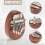 Mini Kalimba 8 πλήκτρων Thumb Piano Μουσικό όργανο με πληκτρολόγιο με δάχτυλο 8
