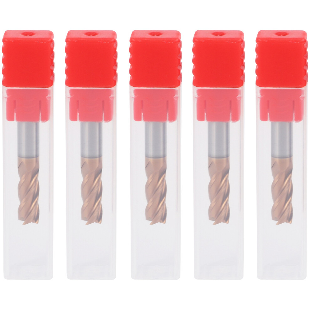 5PCS 6mm 4 Flute Carbide Endmills CNC Milling Cutter Slotting Profiling Face Mill Spiral Bits-image-OPC-PGKDZ66-NEW