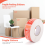 1 Roll/500Pcs Fragile Stickers - Λαβή με ετικέτες φροντίδας για μετακόμιση, αποστολή, αποστολή 7