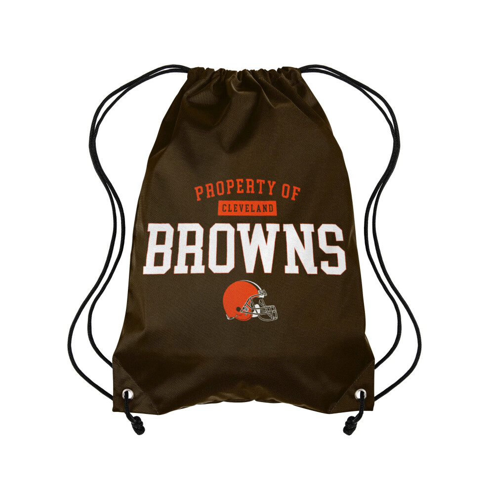 Mochila Con Cord N De Foco Cleveland Browns Nfl Property Of Drawstring-image