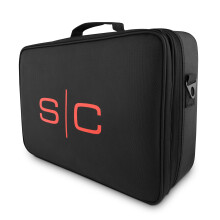 Stylecraft On-The-Go Friseur- oder Stylisten-Reisekoffer aus Nylon mit mehreren Taschen und F   chern