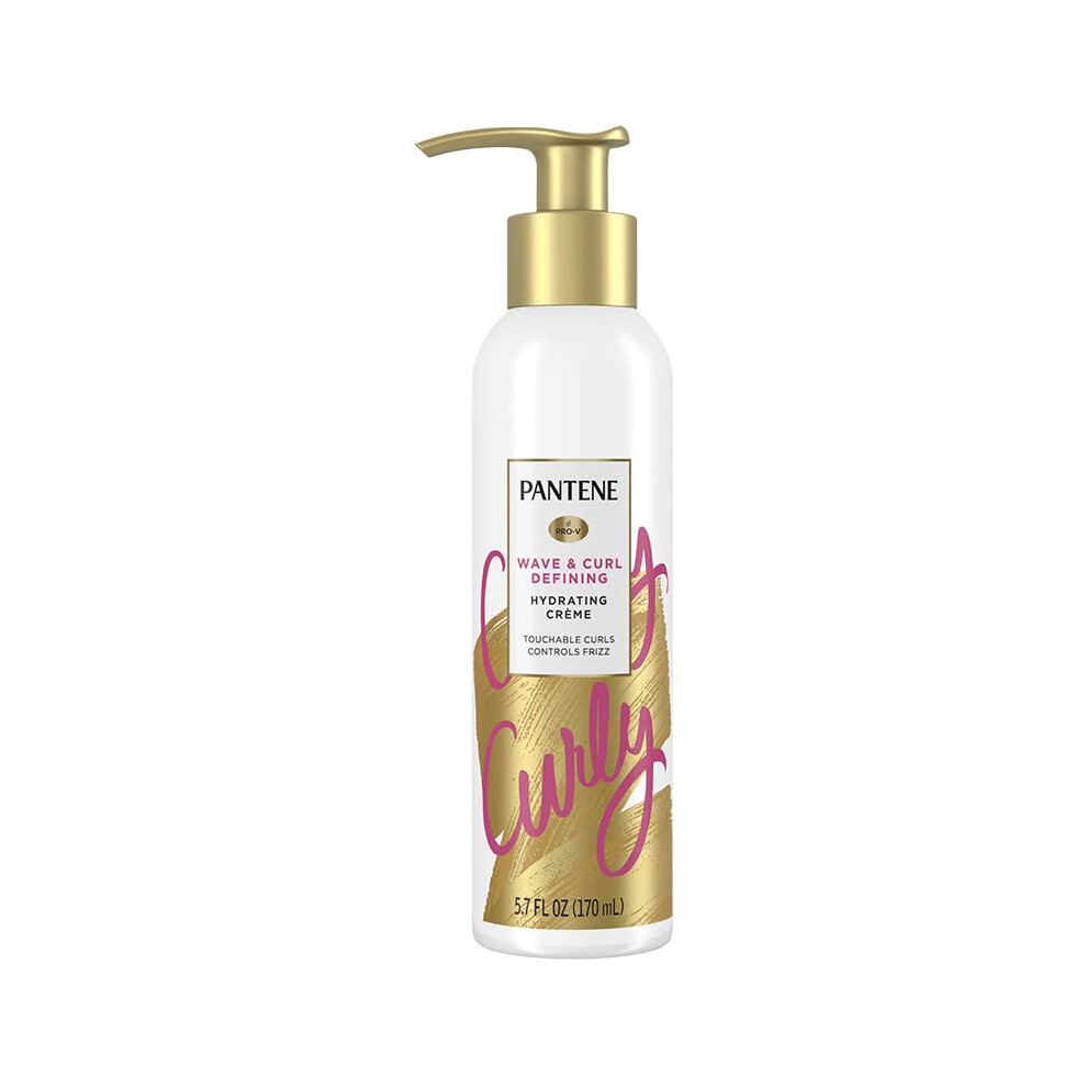 Pant Ne Pantene Wave & Curl Defining Hydrating Crã¨Me, 5.7 Ounce